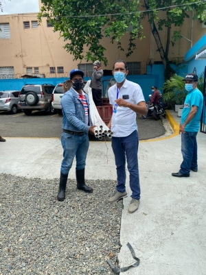 Director de CORAMON contin&uacute;a apoyando juntas de vecinos