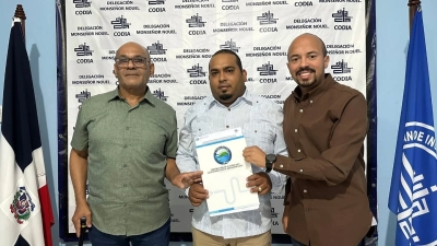 CORAMON firma acuerdo de colaboración interinstitucional con el CODIA Monseñor Nouel