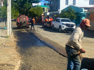 Obra concluida: Cambio de l&iacute;nea de asbesto-cemento en el barrio Prosperidad