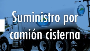 Suministro por cami&oacute;n cisterna