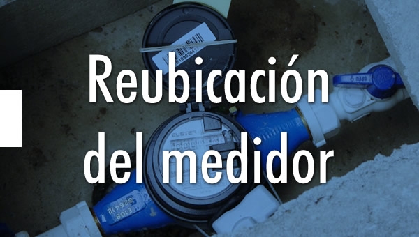 Cambio / Reubicación del medidor