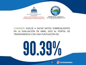 &iexcl;CORAMON vuelve a destacarse en transparencia!