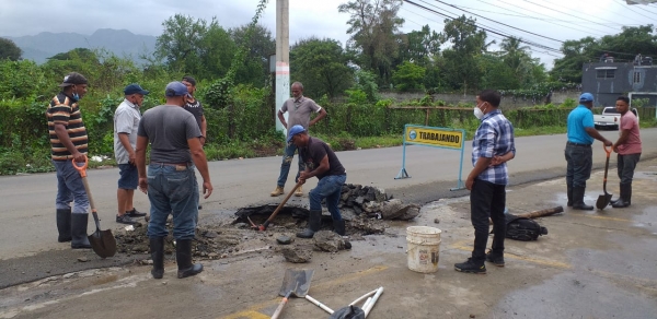 CORAMON corrige varias averías en Bonao