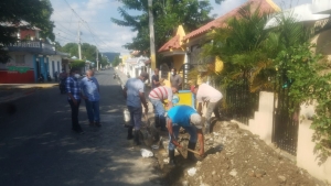 Equipo t&eacute;cnico de CORAMON corrige falla en Av. Espa&ntilde;a