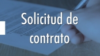 Solicitud de contrato